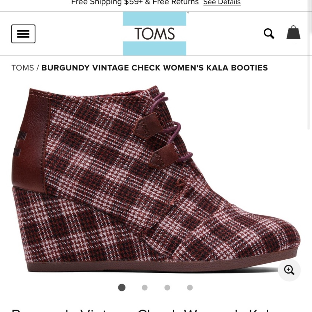 Brand new TOMS 8.5